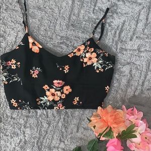 Floral CROP TOP